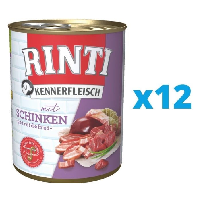 RINTI Kennerfleisch Ham z szynką 12 x 800 g