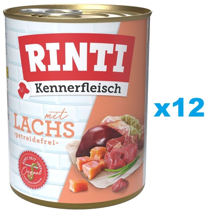 RINTI Kennerfleisch Salmon łosoś 12x800 g