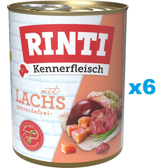 RINTI Kennerfleisch Salmon łosoś 6x800 g
