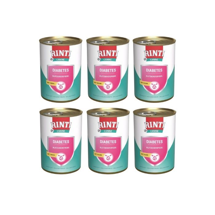 RINTI Canine Diabetes chicken 6x400 g kurczak
