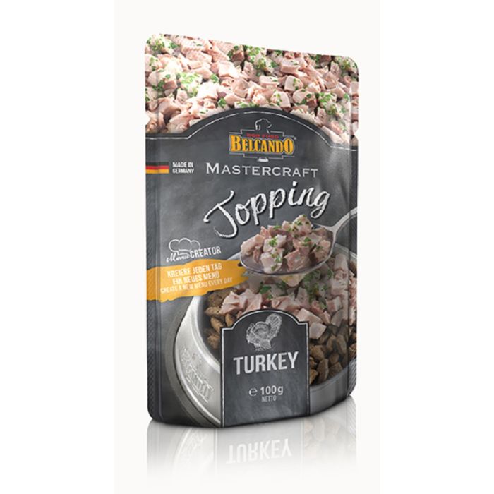 BELCANDO Mastercraft Topping Indyk z Pietruszką 6x100 g