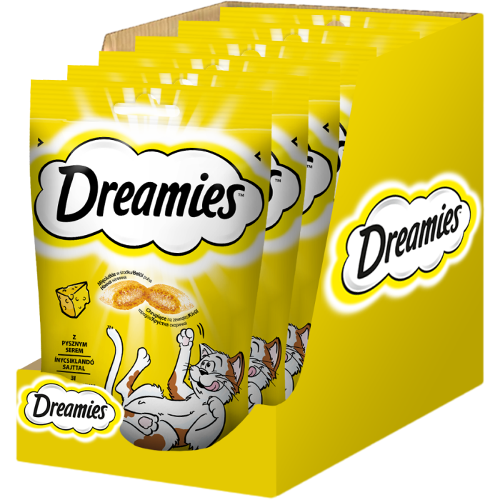 DREAMIES 6x60 g przysmak dla kota z pysznym serem
