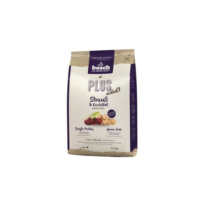 BOSCH Plus Struś & Ziemniak 25 kg (2 x 12,5 kg)