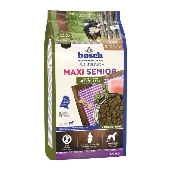 BOSCH Maxi Senior drób i ryż 4x1 kg