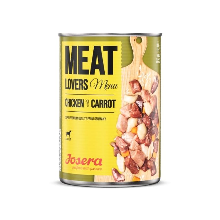 JOSERA Meatlovers Menu Kurczak z marchewką 6x400 g