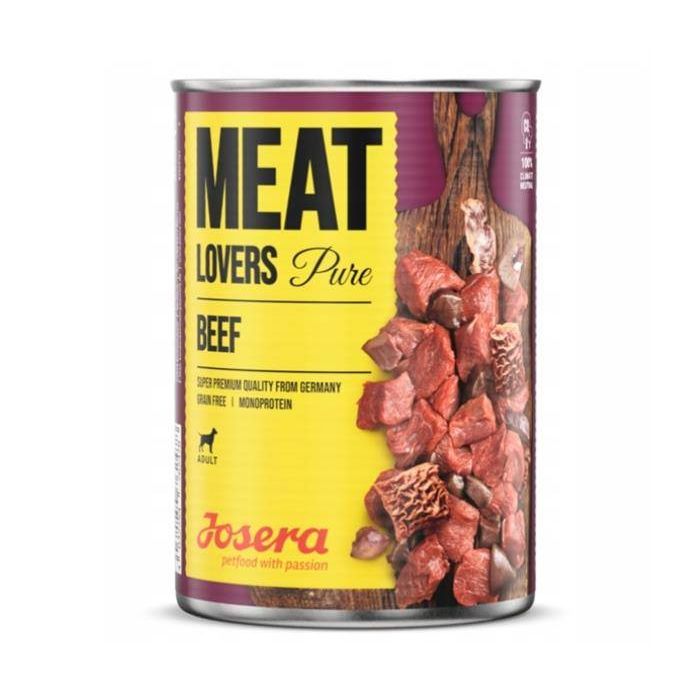 JOSERA Meatlovers pure wołowina 6x400g