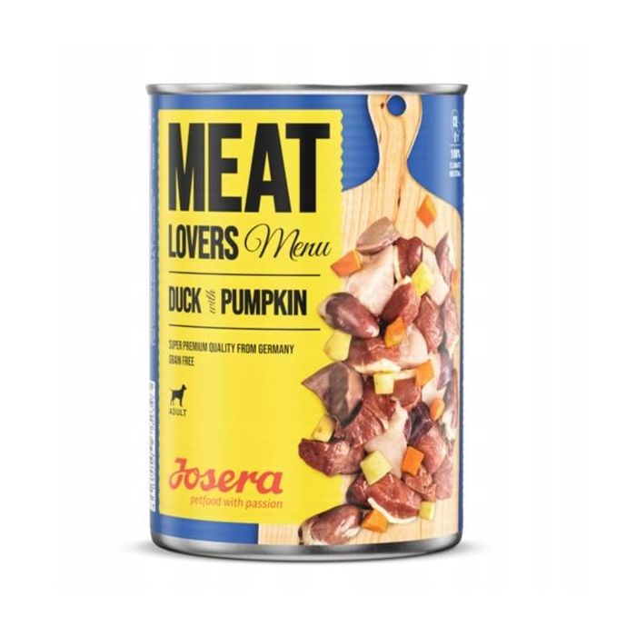 JOSERA Meatlovers menu kaczka z dynią 6x800g