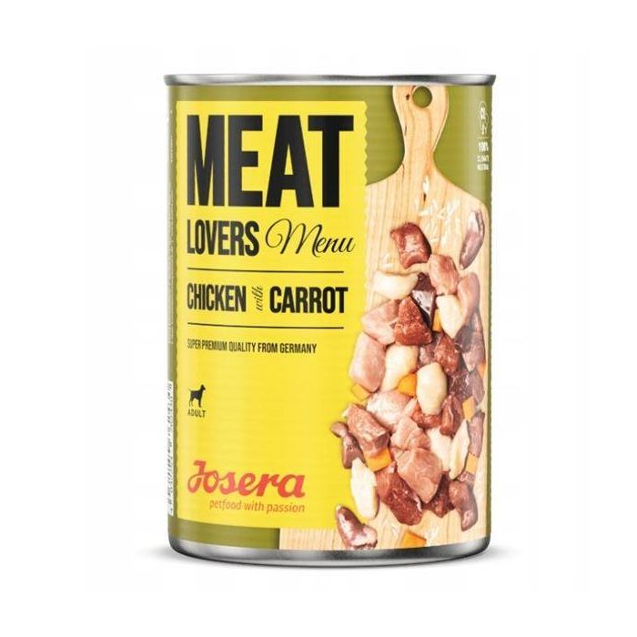 JOSERA Meatlovers menu kurczak z marchewką 6x800g