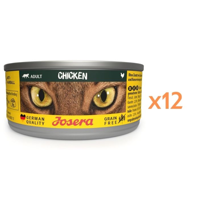 JOSERA Adult Chicken 12x85g mokra karma dla kotów z kurczakiem