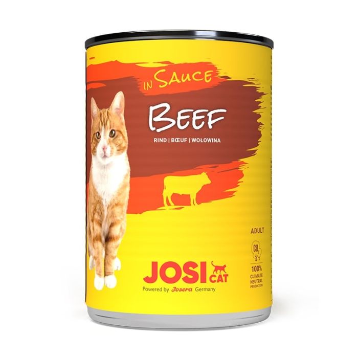 JOSERA JosiCat Wołowina w sosie 6x415g dla dorosłego kota