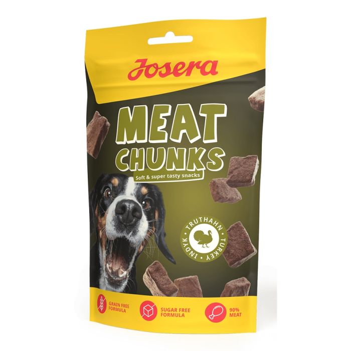 JOSERA Meat Chunks Turkey suszone przysmaki z indykiem 12x70g