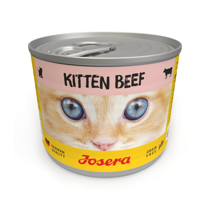 JOSERA Kitten Wołowina mokra karma dla kociąt puszka 6 x 200g