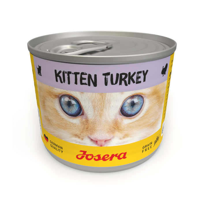 JOSERA Kitten Indyk mokra karma dla kociąt puszka 6 x 200g