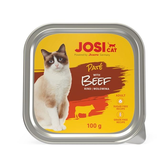 JOSERA JosiCat Pasztet z wołowiną dla kota 6x100g