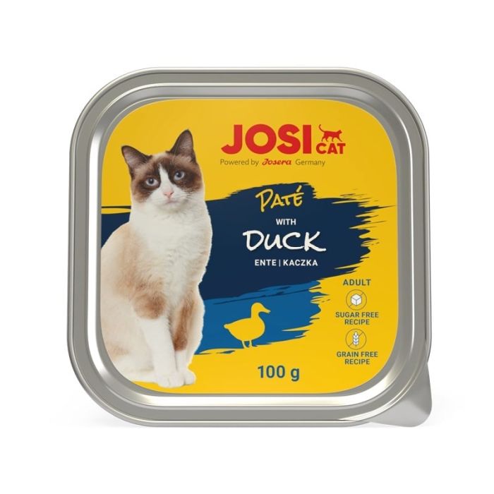 JOSERA JosiCat Pasztet z kaczką dla kota 12x100g