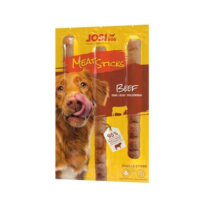 JOSERA JosiDog Meat Sticks pałeczki z wołowiną dla psa 24x33g