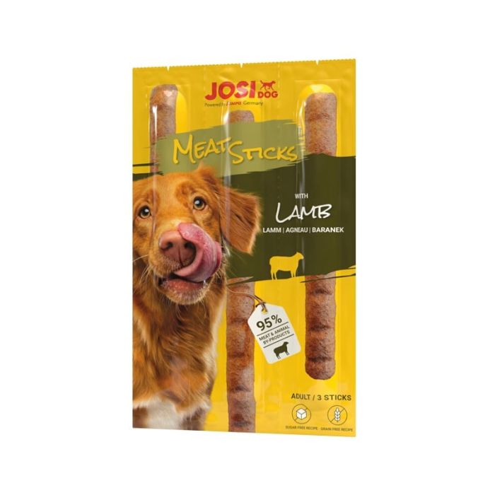 JOSERA JosiDog Meat Sticks pałeczki z jagnięciną dla psa 24x33g