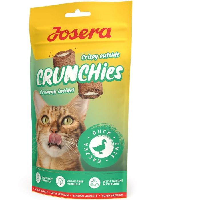 JOSERA Crunchies Duck 24x60 g chrupiące przysmaki z kaczką dla kotów
