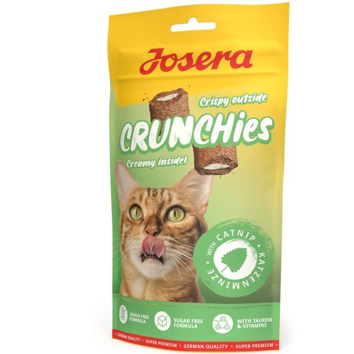 JOSERA Crunchies with Catnip 24x60 g chrupiące przysmaki z kocimiętką dla kotów