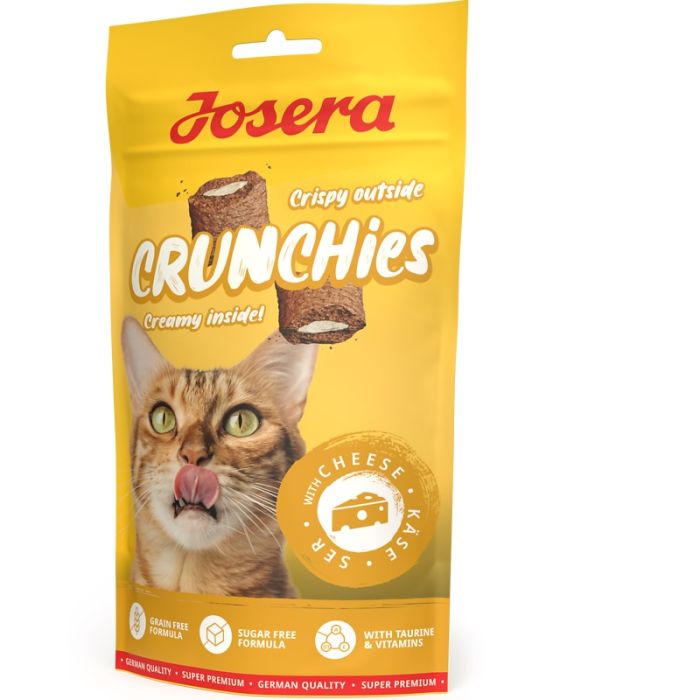 JOSERA Crunchies with Cheese 12x60 g chrupiące przysmaki z serem dla kotów