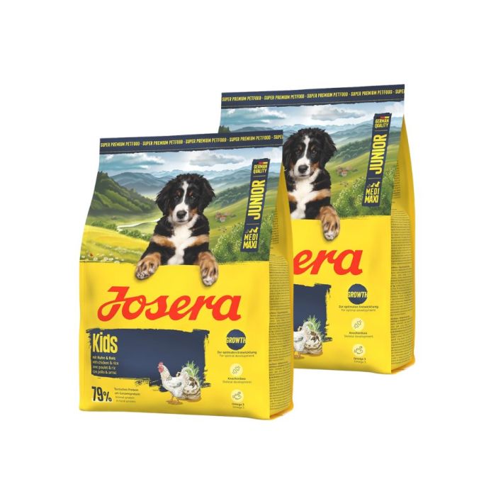 JOSERA Junior Kids 2x900g dla młodych psów średnich i dużych ras