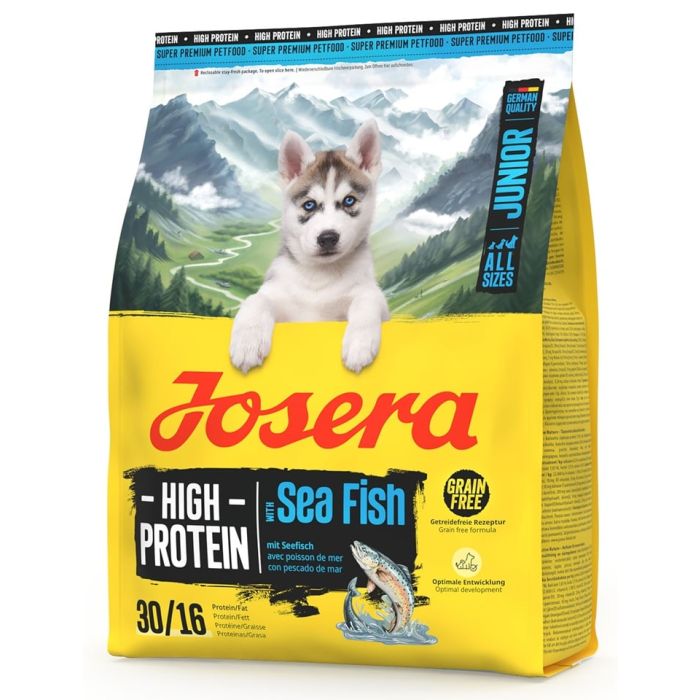 JOSERA High Protein Junior Sea Fish 6x900g wysokobiałkowa karma dla szczeniąt