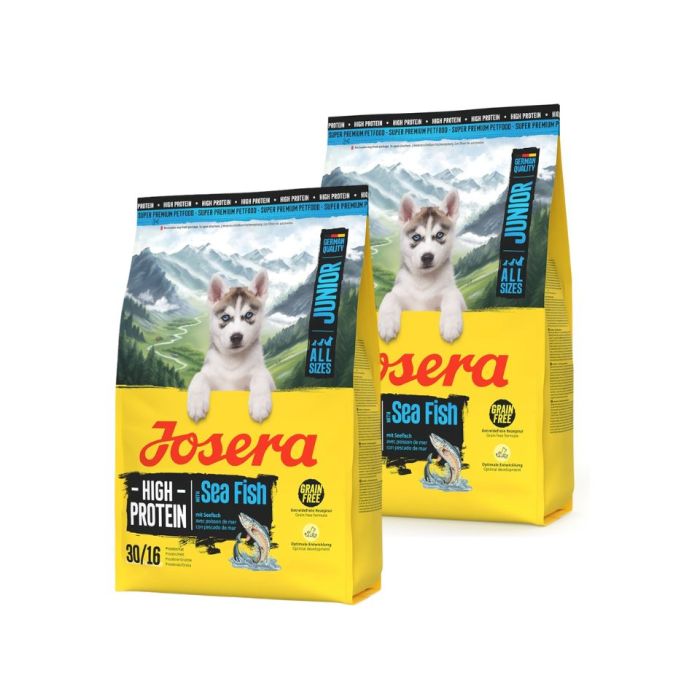 JOSERA High Protein Junior Sea Fish 2x3kg wysokobiałkowa karma dla szczeniąt