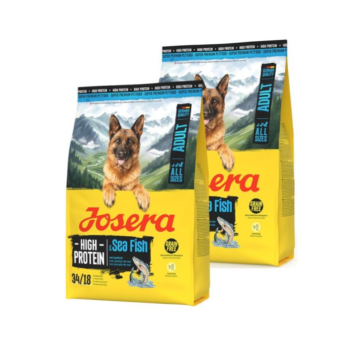 JOSERA High Protein Adult Sea Fish 2x3kg wysokobiałkowa karma dla psów