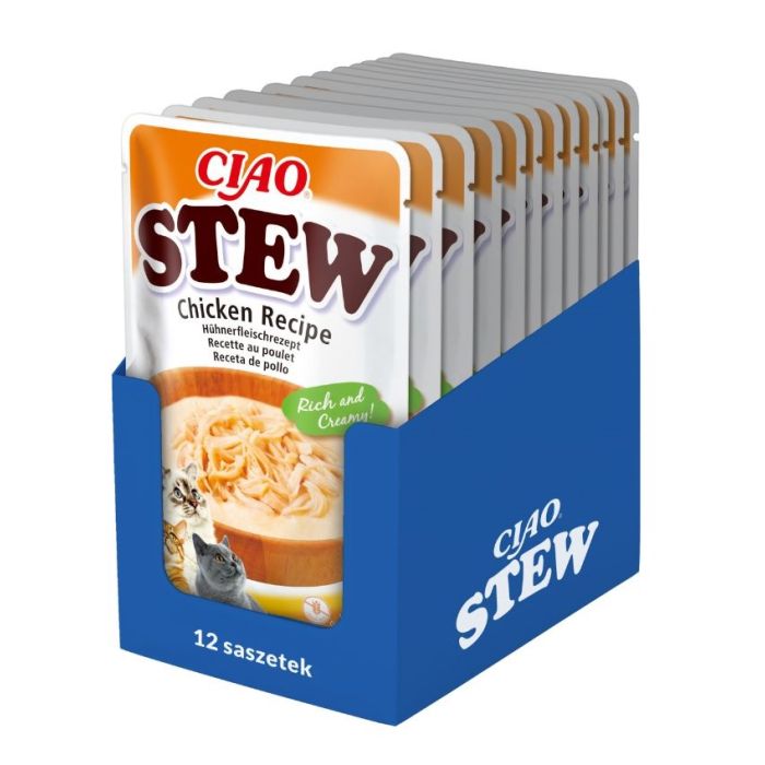 INABA CIAO Stew Potrawka z kurczaka 12x40g