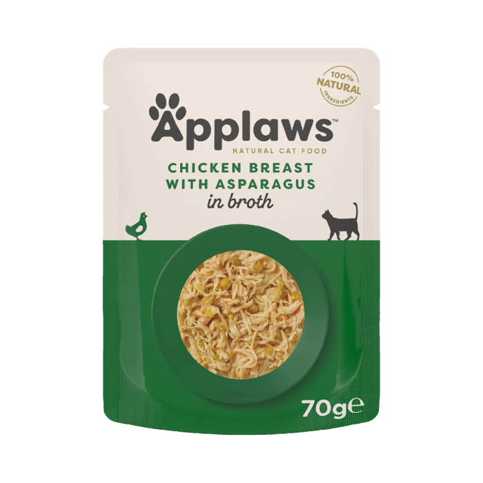 APPLAWS Cat Adult Pouch in Broth saszetka w bulionie 70 g dla dorosłych kotów