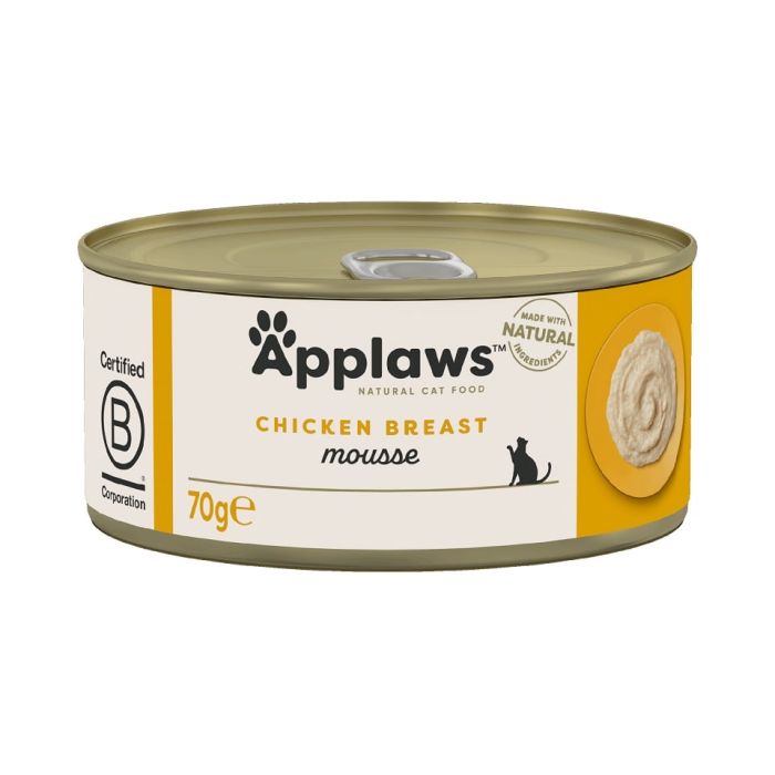 APPLAWS Cat Mousse Tin 70 g karma mokra dla kota