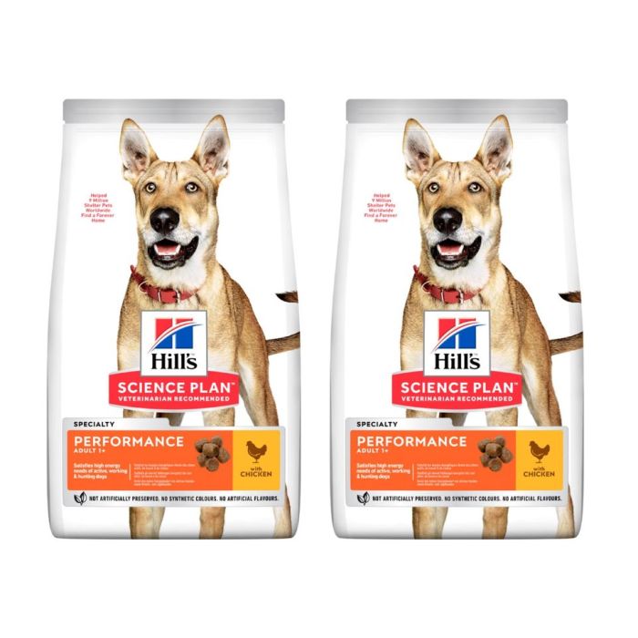 HILL'S Canine Adult 1+ Performance kurczak dla aktywnych psów 28 kg (2x14 kg)