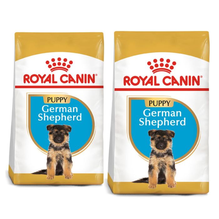 ROYAL CANIN German Shepherd Puppy karma sucha dla szczeniąt do 15 miesiąca, rasy owczarek niemiecki 24 kg (2 x 12 kg)