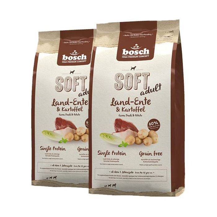 BOSCH Soft Kaczka & Ziemniak 25 kg (2 x 12,5 kg)