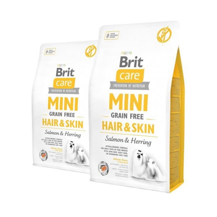 BRIT Care Mini Grain Free hair & skin 14 kg (2 x 7 kg)