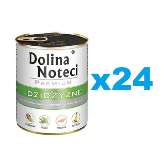 DOLINA NOTECI Premium Bogata W Dziczyznę 24x800g