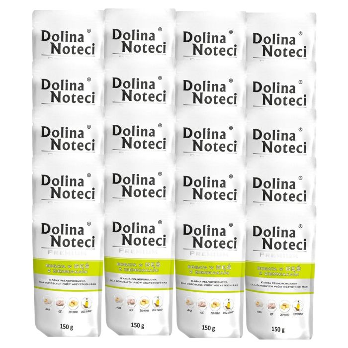 DOLINA NOTECI Premium Bogata W Gęś Z Ziemniakami 20x150 g