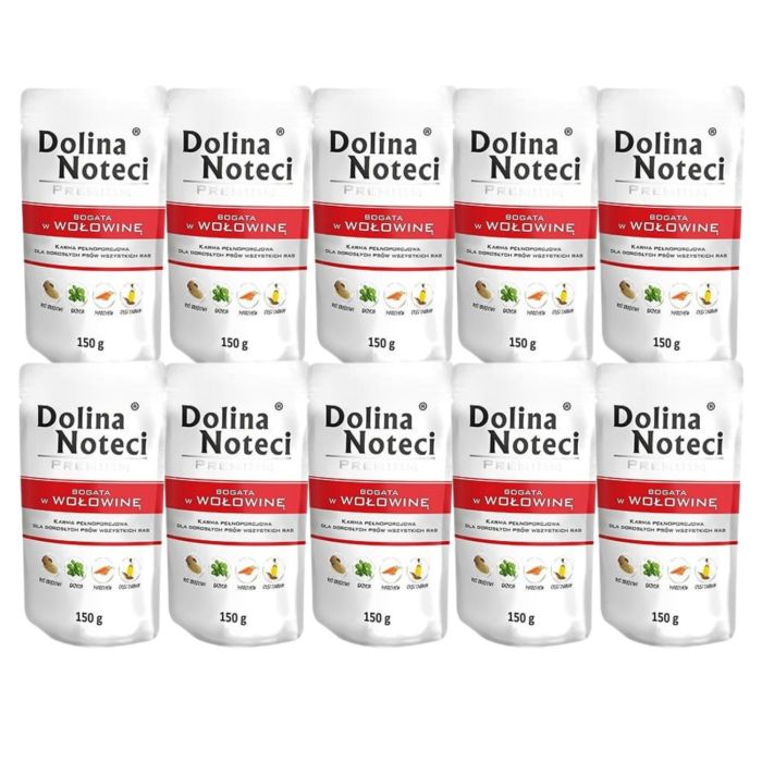 DOLINA NOTECI Premium Bogata W Wołowinę 10x150g