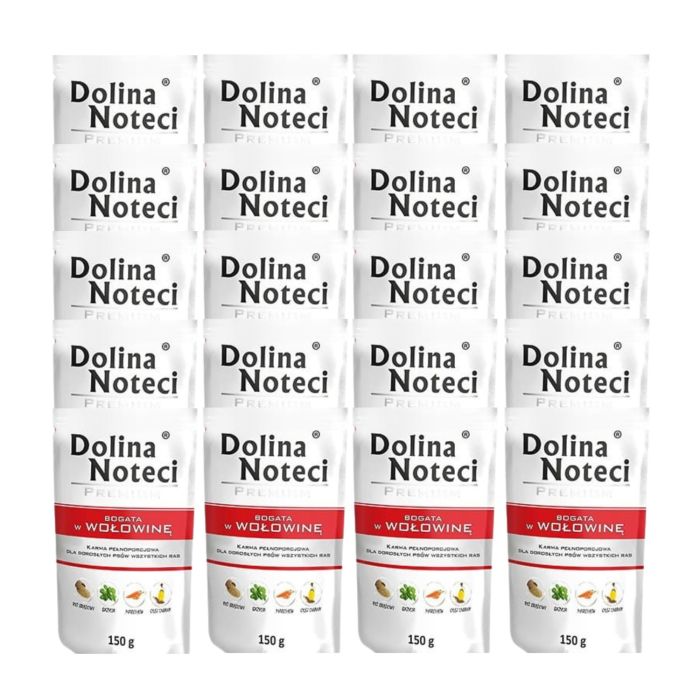 DOLINA NOTECI Premium Bogata W Wołowinę 20x150g