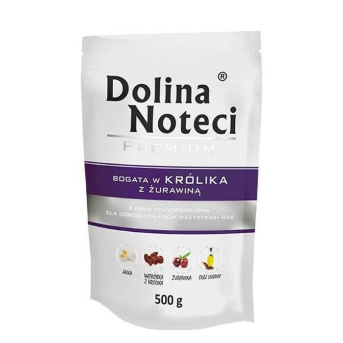 DOLINA NOTECI Premium Bogata W Królika Z Żurawiną 10 x 500 g
