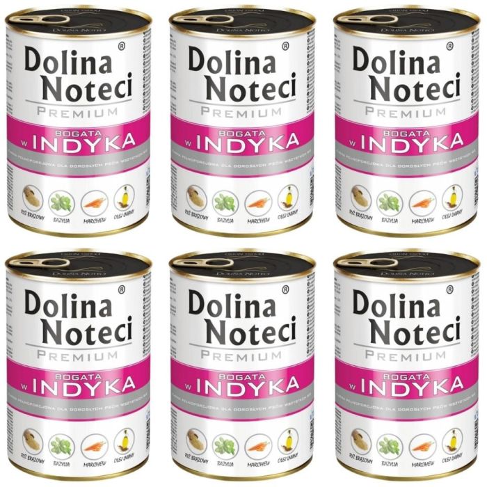 DOLINA NOTECI Premium Bogata W Indyka 6x400g