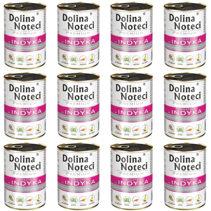 DOLINA NOTECI Premium Bogata W Indyka 12x400g