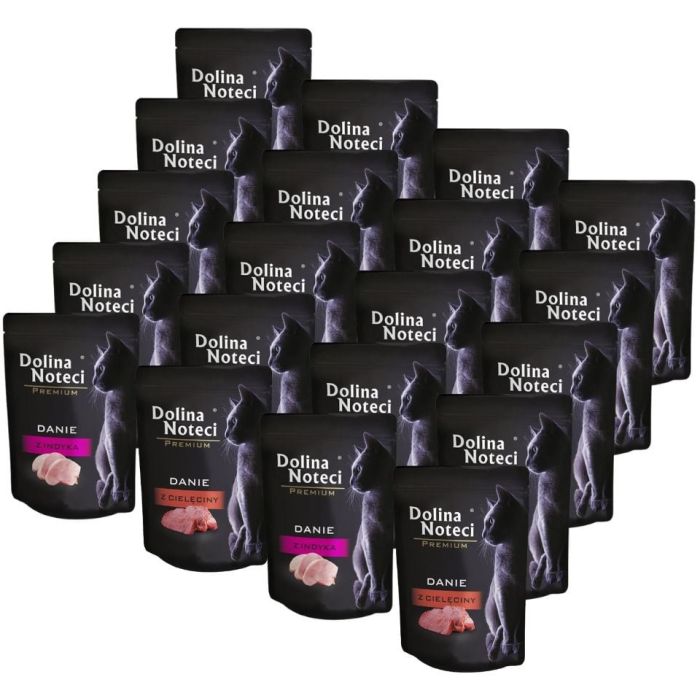 DOLINA NOTECI Premium Danie Mix smaków 20x85 g mokra karma dla kota