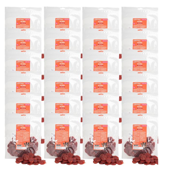 CHRUP&GO Talarki z piersią kaczki 24x500 g przysmak dla psa