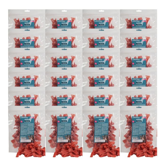 CHRUP&GO Supełki z piersią kaczki 24x500 g przysmak dla psa