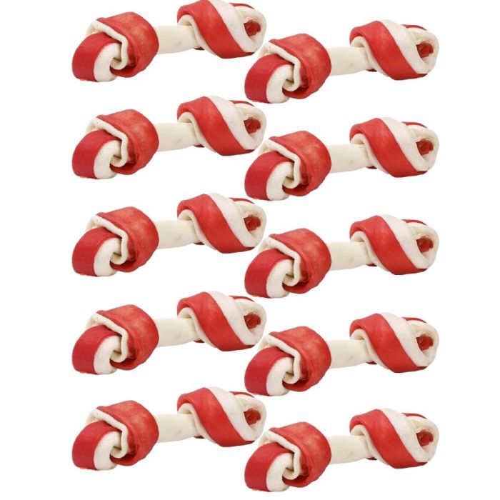 MACED Kość Wiązana Biała Bekon 11 cm 10szt.