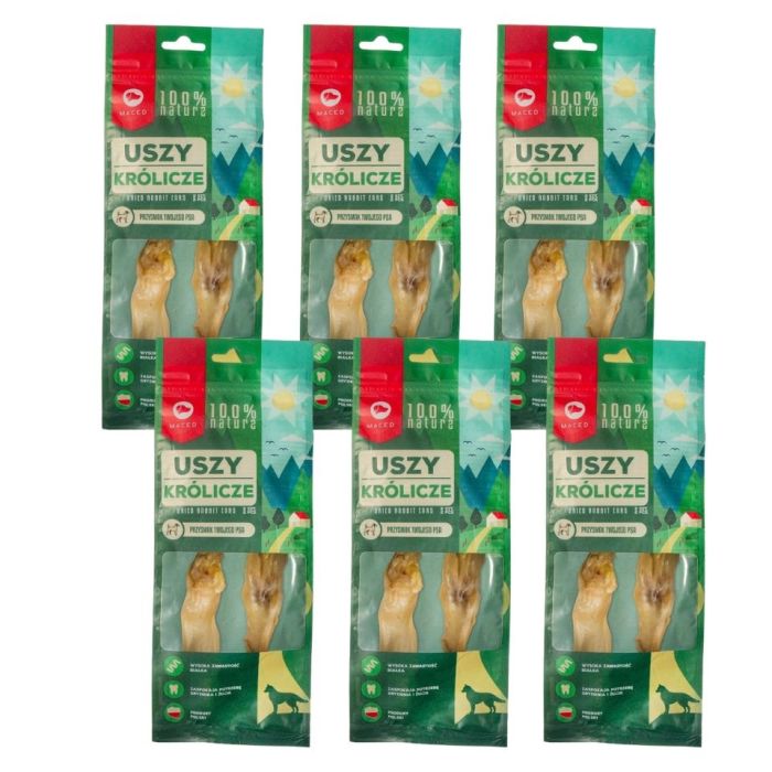 MACED Ucho Królicze 12 szt.