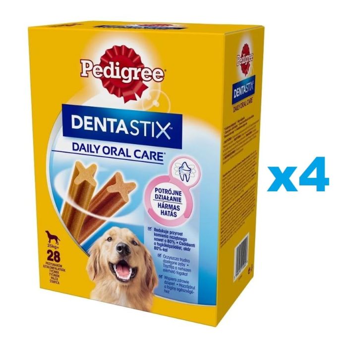 PEDIGREE DentaStix (duże rasy) przysmak dentystyczny dla psów 112 szt. - 16x270g