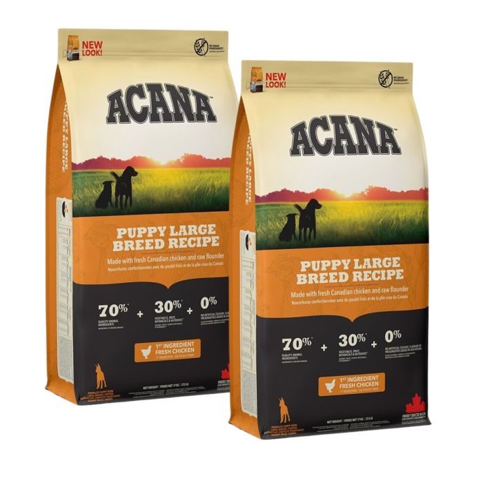 ACANA Puppy large breed dog 2x17 kg