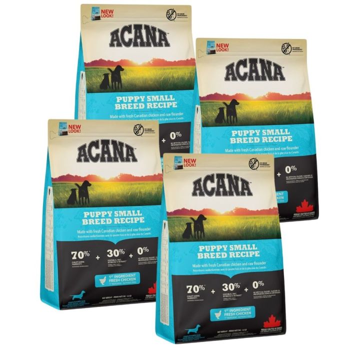 ACANA Puppy Small Breed 4x2 kg kurczak, dla szczeniąt małych ras
